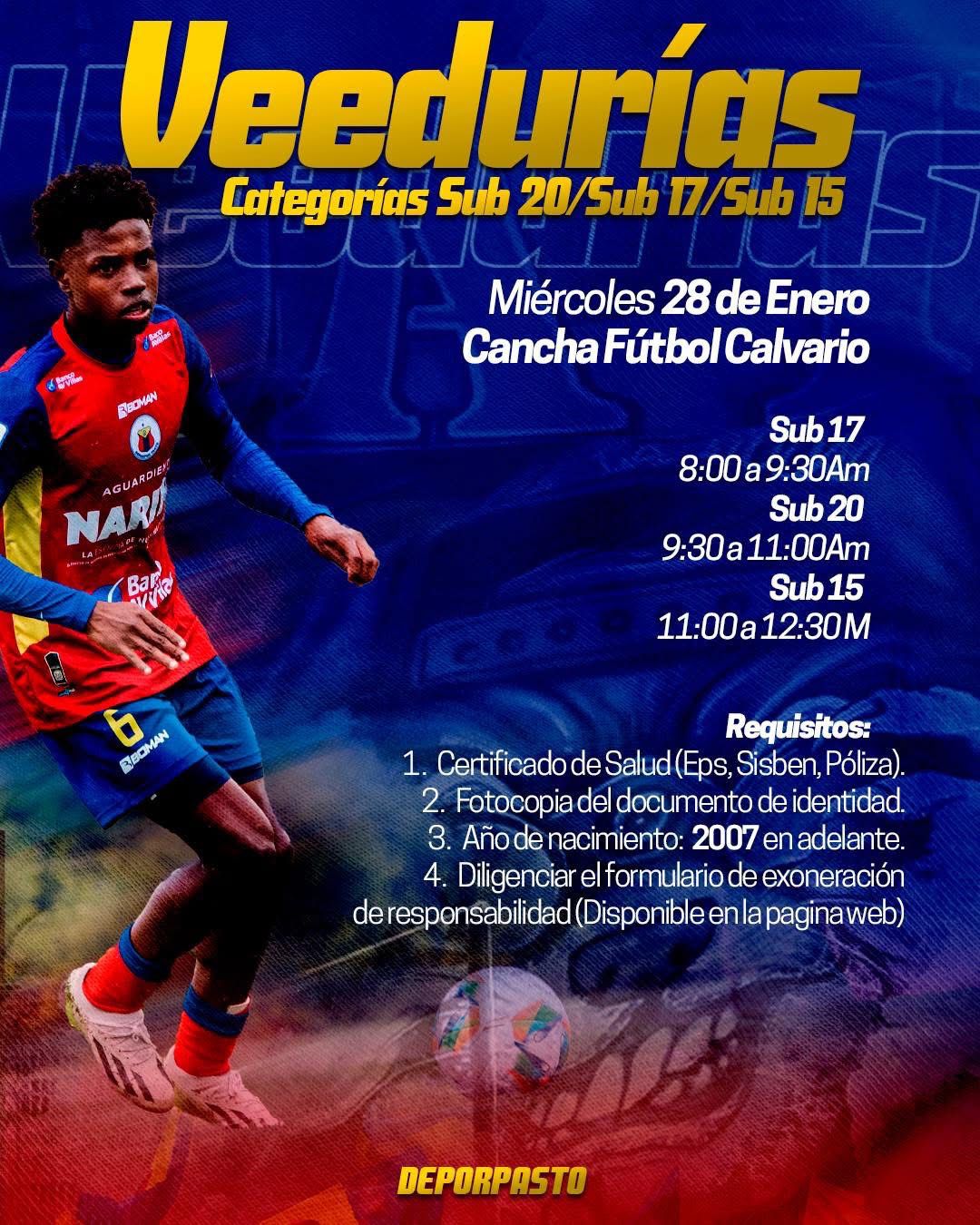Veedurías Deportivo Pasto