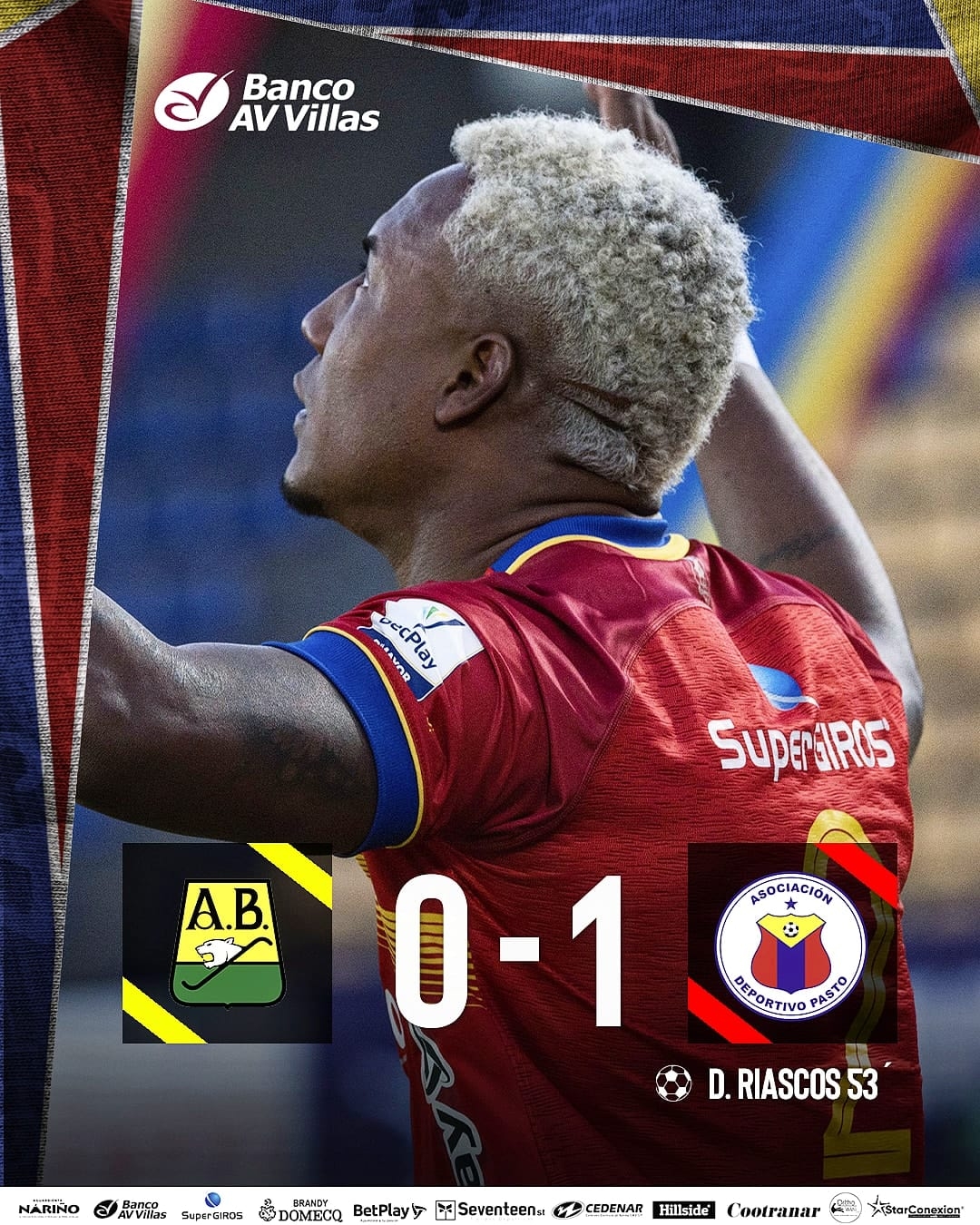 GANÓ DEPORTIVO PASTO » Deportivo Pasto